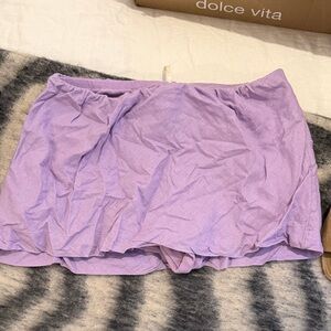 Free People Lavender Mini Skort